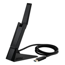 Dongle WiFi MSI AXE5400 WiFi USB - AXE5400 WiFi USB - Noir - 46 g