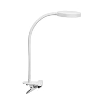Lampe LED de bureau à pince Blanc - CEP