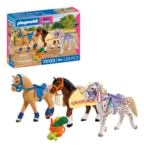 72133 Collection de 3 chevaux - Playmobil