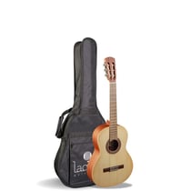 Laqant “Ritmo” – 3/4 – Guitare Classique+Housse- Naturelle Mate