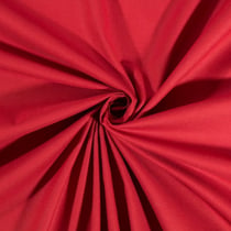 Tissu Coton uni Rouge cardinal