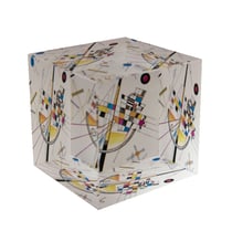 Presse-papiers en verre Kandinsky Composition VIII