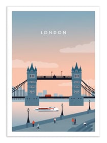 Affiche 30 x 40 cm - London - Katinka Reinke