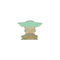 Star Wars - POP! Pin pin's émaillé Grogu 10 cm