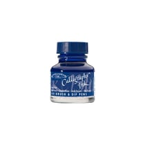 Encre pour calligraphie - Bleu foncé - Winsor et Newton - Flacon de 30ml - Beaux-arts