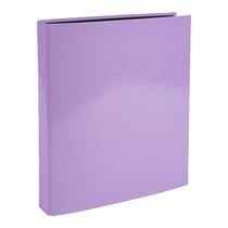 Classeur - A4 - 4 anneaux - Mauve pastel - Dos 40 mm - Aquarel - Exacompta