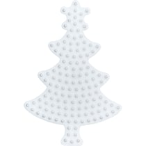 Plaque pour Perles à repasser Midi Sapin de noël