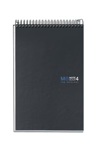 NB4 A5 REPORTER 120 QUAD GRAFITO