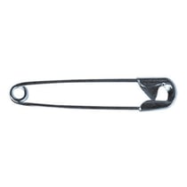 Epingle de sà>>reté, 34 mm, 0,80 mm boîte 50g - 115 pces, platine
