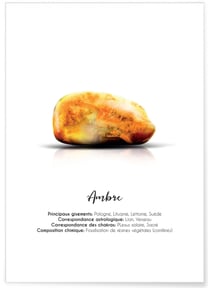 Affiche Ambre | A3 : 29,7x42cm