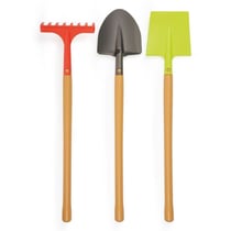 Filet de 3 grands outils de jardin - 4338 - Préparons la terre - 70 cm