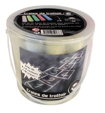 Baton de Craies de trottoir 15 pièces