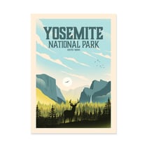 Affiche 50x70 cm - Yosemite National Park - Studio Inception