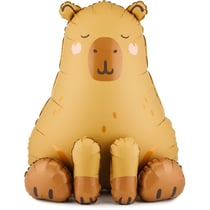 Ballon Aluminium Hélium Géant Capybara   80 cm