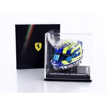 LOOKSMART - Casque Ollie Bearman - Échelle 1/5 - Yellow/Blue - Saudi Arabian GP 2024