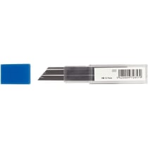 Mine de rechange pour porte-mine WONDAY - Graphite - 0,7 mm - HB - Lot de 12 étuis