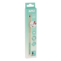 Crayon graphite - HB - Vert - Mine infinie - Ne se taille pas - Facile à effacer - Apli