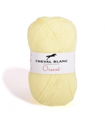 Fil à tricoter ORIENT - Cheval Blanc 97 Paille