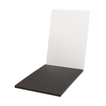 Bloc Watercolour / Mixed Med.,FSC Rec.Cred, noir, 150x210mm, 270 g / m², 15feuilles, collées