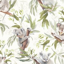 Lot de 4 serviettes en papier découpage collage 33 cm KOALA A 306