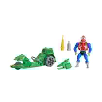 Les Maîtres de l'Univers Origins - Figurine et véhicule Mekaneck & Ground Ripper 14 cm