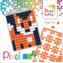 Kit créatif Pixel porte-clé 4x3cm Renard