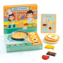 Jeu imitation Crepe Gaelle et Titouan - Djeco - Beige