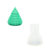 Moule en silicone 9,5cm x 7,9cm - Sapin à rayures