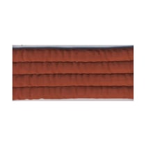 Bobine 10m sangle matelassée 35mm Bordeaux