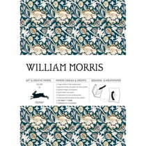 Papiers créatifs - Œuvres de William Morris - Scrapbooking - 12 feuilles - 50x70cm
