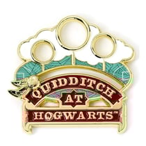 Harry Potter - Badge à épingle Quidditch (Doré)