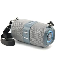Enceinte Waterproof Bluetooth 5.3 Portable Extérieure Avec Micro Et Longue Autonomie Gris YONIS
