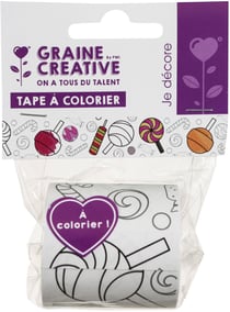 Tape A Colorier Sucreries 46X5M