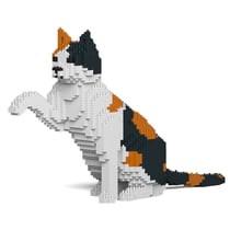 Chat Calico qui donne la patte | JEKCA | 14 ans et +