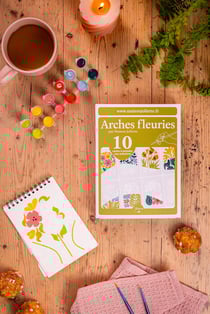Peinture par numéros – Arches Fleur