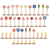 Set de 40 panneaux de signalisation - Goki