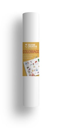 ROULEAU ADHESIF BLANC REPOSITIONNABLE