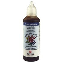 Window - Color "easy paint", brun foncé, flacon 80 ml