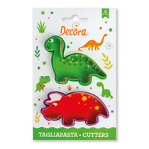 Emporte pièce dinosaure - Brontosaure et Triceratops