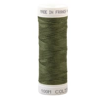 Fil à coudre polyester 100m made in France - vert mastic 550