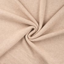 Tissu Maille Jersey Tricot uni Naturel