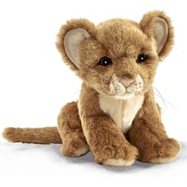 peluche Lionne bebe assise