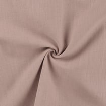 Tissu 100% Lin uni Rose pâle