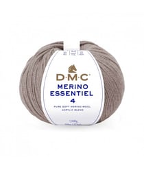 Pelote de laine Merino Essentiel 4 - DMC - Certifié Oeko-Tex 886 Marron