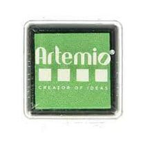 Encreur fresh green 3cm x 3cm ARTEMIO