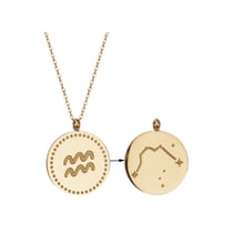 Collier Signe astrologique Verseau - Omsaé