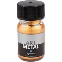Peinture acrylique métallisée - Or moyen - 30 ml