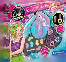 Kit de maquillage Clementoni Crazy Chic Sirène - Palette enfants rose