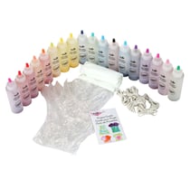 Kit de 18 flacons de teinture Tulip tie and dye - Textile - Multicolore.