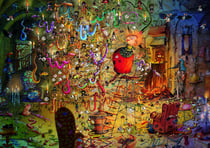Puzzle 1500 pièces - François Ruyer - La Sorcière et l'Arbre à Serpents - Grafika